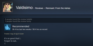 Illustration for article titled Remnant: From The Ashes, As Told By Steam Reviews